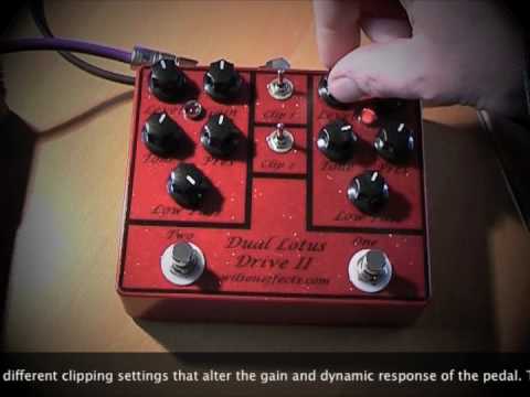 Wilson Effects: Dual Lotus Drive II (with Strat to Laney L5T)
