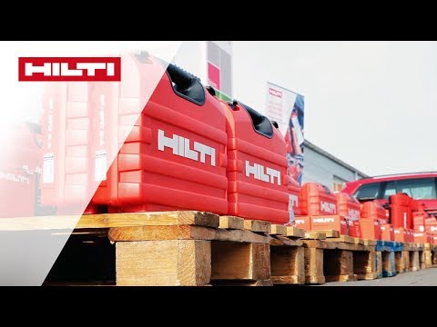 VORSTELLUNG des Hilti Flottenmanagement Service bei Swisslog - Flottenübergabe