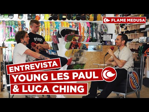 LUCA CHING & YOUNG LES PAUL "Desaparecía en la música con él" | Entrevista Flame Medusa