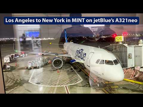 JetBlue Airbus A321neo MINT Suite Trip Report | Los Angeles to New York