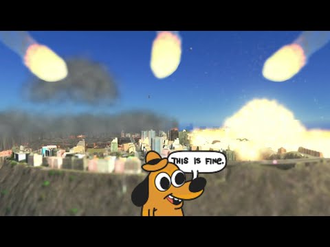 I made a city of torture in Cities Skylines.