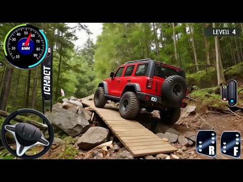 4x4 Offroad Jeep Driving Simulator 3D - Drive SUV 4x4 jeep Offroad Fest - Android GamePlay