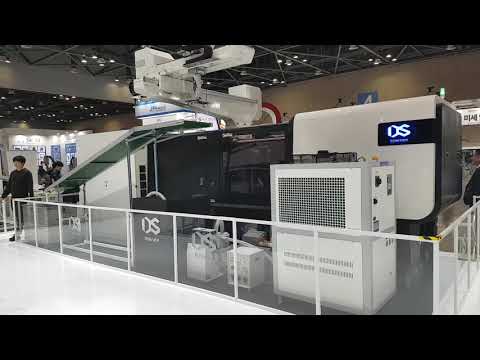 코플라스(KOPLAS 2019) 사출성형기 제조사 동신유압 전시 부스