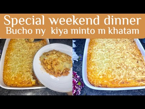 Easy chicken minced pie recipe •Ground Meat minced shepherds pie