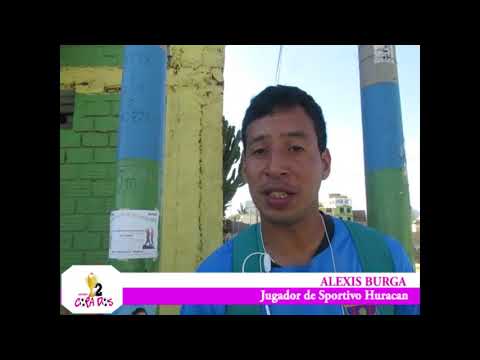 DECLARACIONES DE ALEXIS BURGA - JUGADOR DE SPORTIVO HURACAN