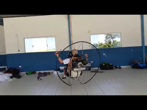 Testando o reserva do Paramotor - 05/03/2022