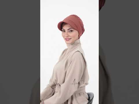 How to wear Cotton Visor Women Turban Hat| B-73