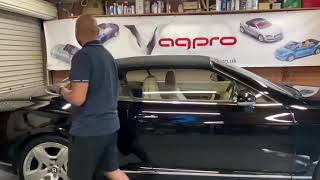 Bentley Continental GTC (3W) - Roof Fault 1 & Repair - Rear Bow Raising Issue