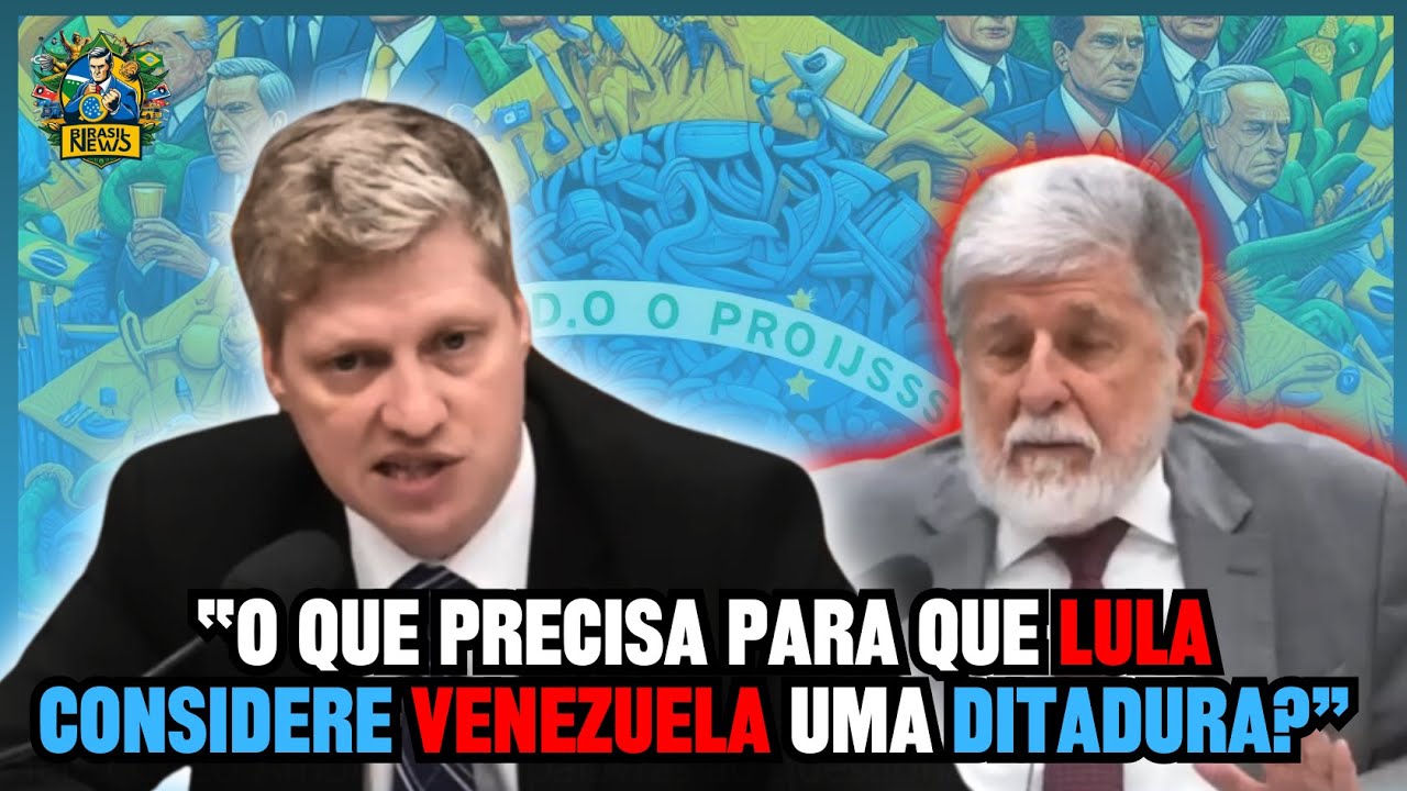 Marcel Van Hattem refuta as mentiras da esquerda sobre a ditadura da Venezuela para Celso Amorim