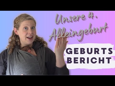 Our 4th unassisted birth - birth story of our 5th child