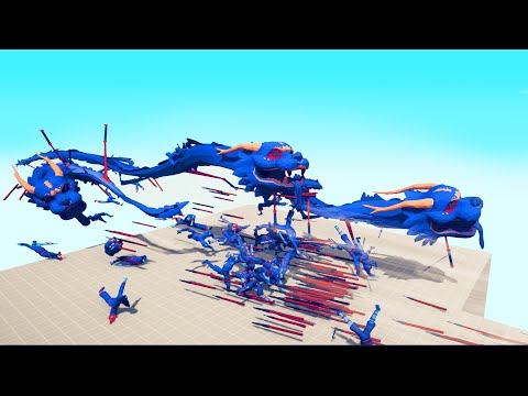 DYNASTY ARMY vs EVERY GOD - Totally Accurate Battle Simulator TABS