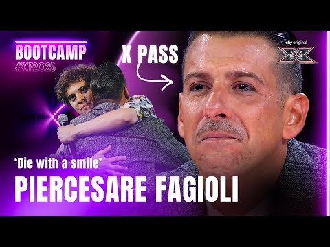 Piercesare Fagioli | 'Die with a smile' | Esibizione Bootcamp | X Factor 2025