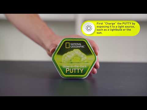 National Geographic Glow-in-the-Dark Putty