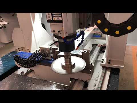 Cutting Extruded Aluminum On 4-axis CNC Machining Center