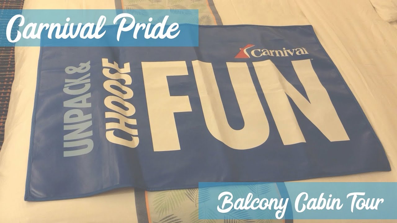Carnival Pride - Cabin 6273 - Video 1