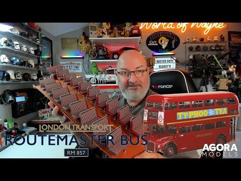 Build the London Transport Routemaster Bus RM857 1:12 Scale - Pack 7 - Stages 61-70