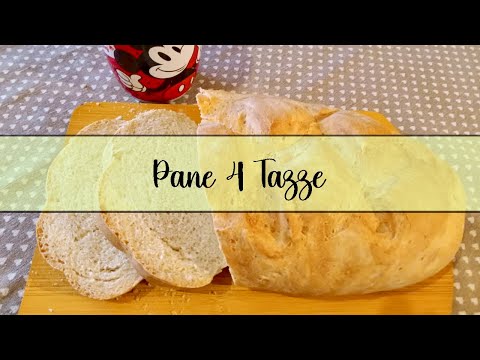 Pane 4 tazze/come preparare un pane fresco e fragrante senza pesare nulla!