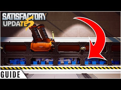 IQ 1000 Conveyors | Satisfactory Update 5 Design Tips