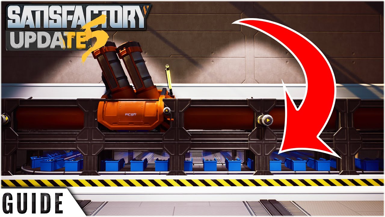 IQ 1000 Conveyors | Satisfactory Update 5 Design Tips