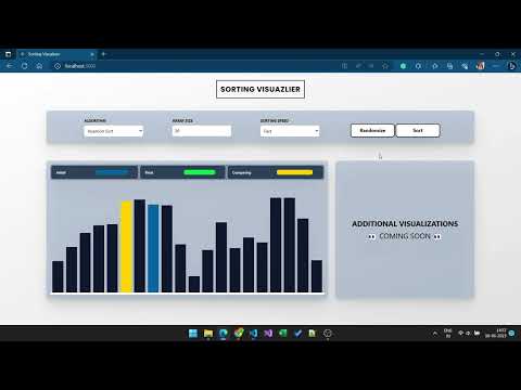 Reactjs Project A Sorting Visualizer Update 4