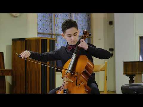 Reinis Rudzītis performs 4 Pieces, Op.20: I. Sonntag Morgen by Karl Davydov