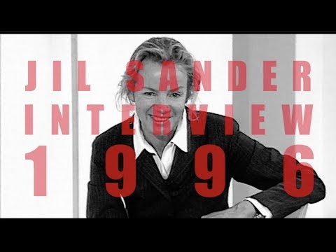1996 Interview with Jil Sander