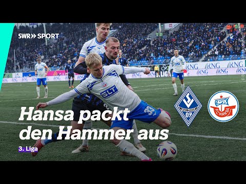 3. Liga: Waldhof Mannheim - Hansa Rostock, 21. Spieltag | SWR Sport