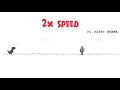 Chrome Dino Speedrunning 2x 4x 8x 16x 32x 64x