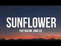 Download Lagu Post Malone, Swae Lee - Sunflower Lyrics Mp3 Free