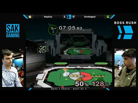 Boss Rush lloD Wave 1 Pools   ilovebagelz Luigi vs Napkins Peach