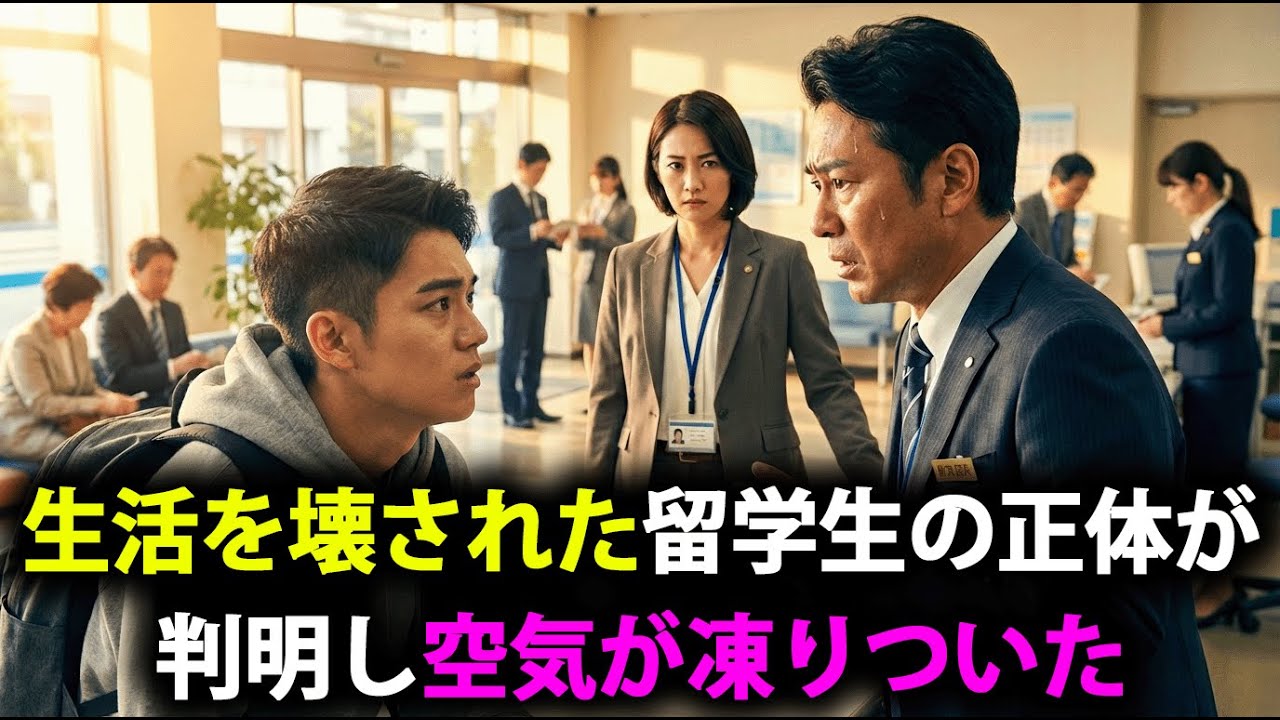 【衝撃の逆転】「たかが外国人」と嘲笑した銀行員、相手が御曹司だと知った途端に絶望…【スカッとする話】