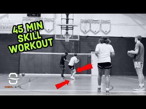 45 Minute Basketball Skills Workout - Drills to Make You Better
