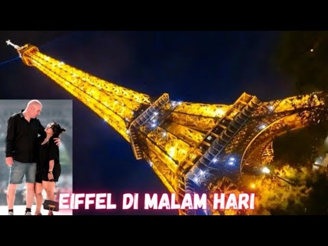 Menara Eiffel di Malam Hari ll Eiffel i'm in love ll Paris Holiday Vlog.