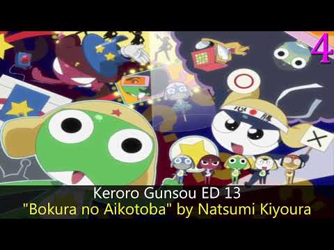 My Top Natsumi Kiyoura Anime Songs