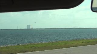 preview picture of video 'Florida 2014 - Kennedy Space Center - NASA - Cape Canaveral - Going There - Part 1/8'