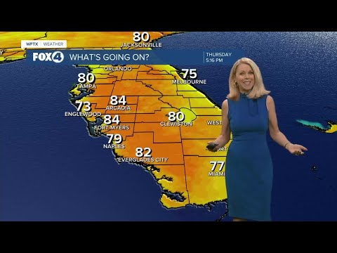 Hot & dry weekend across SWFL