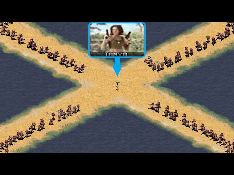 4 Sides vs Tanya - Red Alert 2