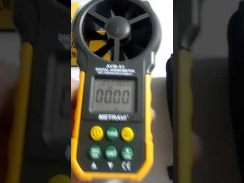 Avm-03 digital anemometer