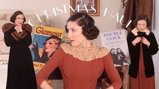My Super Late Vintage 1930s Christmas Haul 2025 | Carolina Pinglo