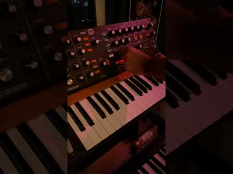 Behringer Poly D with the Fractal Audio FM3 for effects. Lovely Arps!