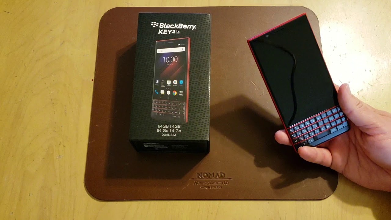BlackBerry KEY2 LE First Impressions (Atomic Red Edition)
