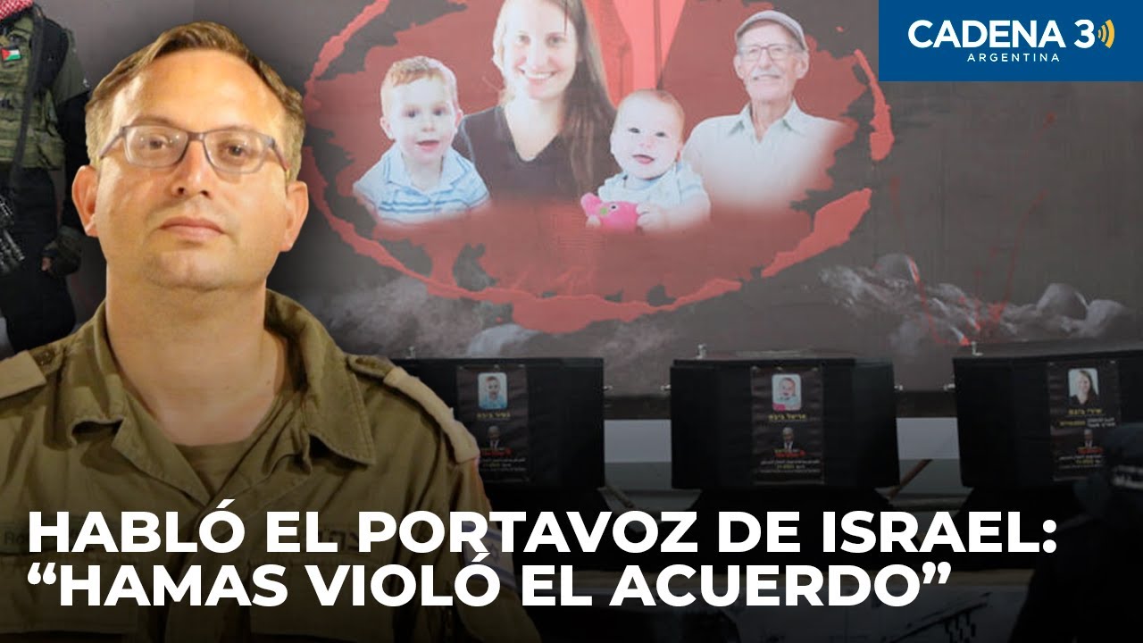 Hamas entregó los cuerpos de cuatro rehenes, pero la mujer no es Shiri Bibas | Cadena 3 Argentina