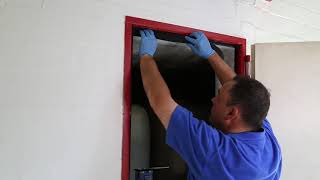 Bonding Door Frame Seals with GMK 2510 Contact Adhesive