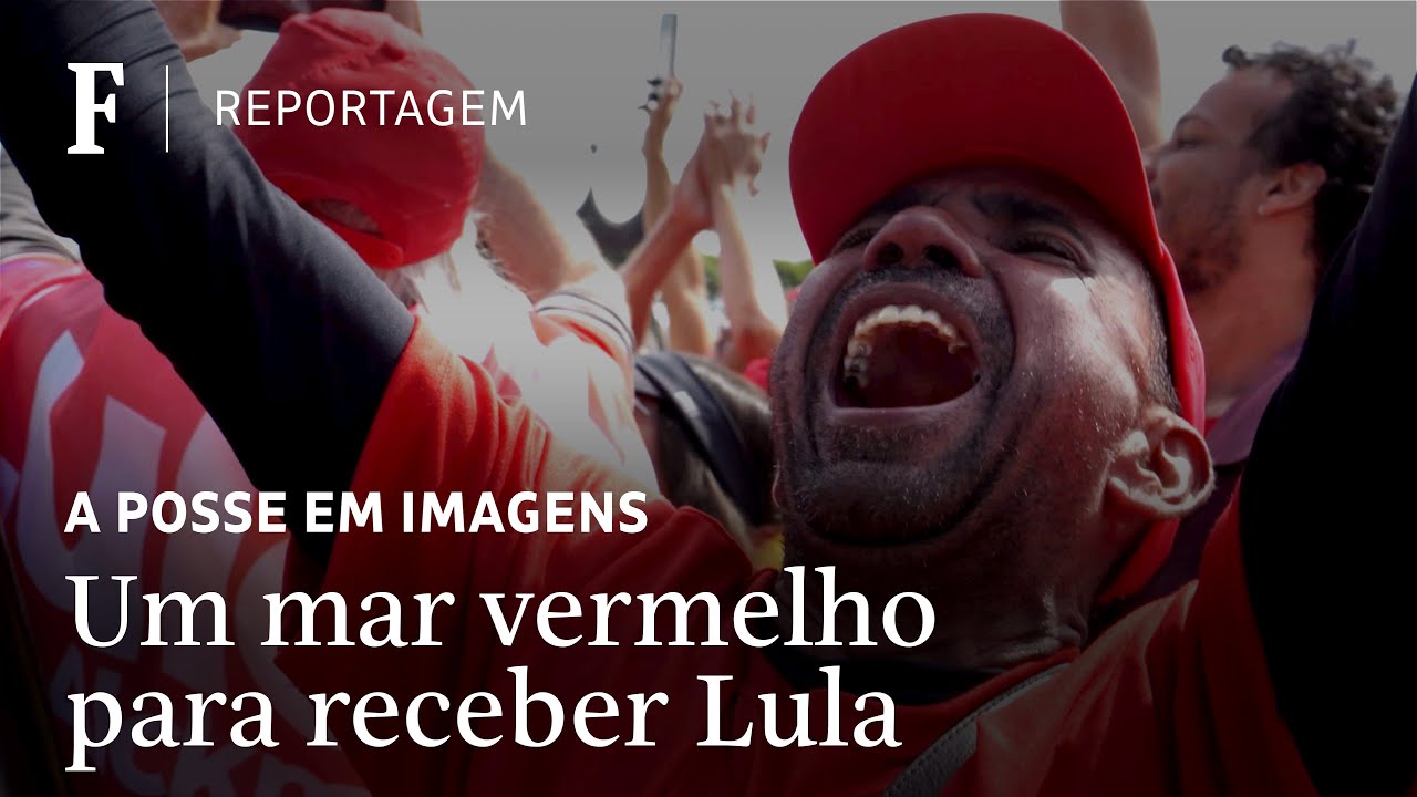 Mar vermelho em Brasília: a posse de Lula em imagens