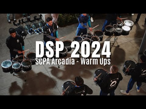 Dark Sky Percussion 2024 Warm Ups || 2/3 SCPA Arcadia