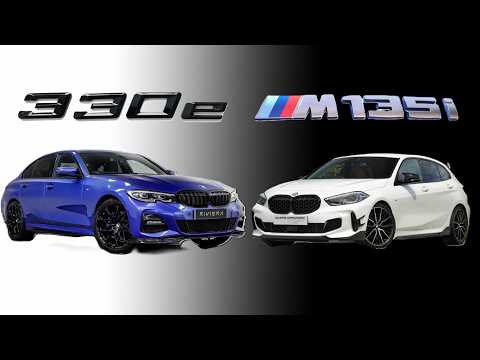 2020 BMW 330e vs 2020 BMW M135i xDrive | POV review marathon