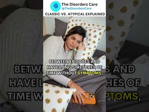 Bipolar Disorder Types - Classic vs. Atypical Explained #shorts #trending #bipolardisorder