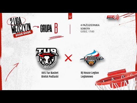 KKS Tur Basket Bielsk Podlaski - RJ House Legion Legionowo (2 LM)