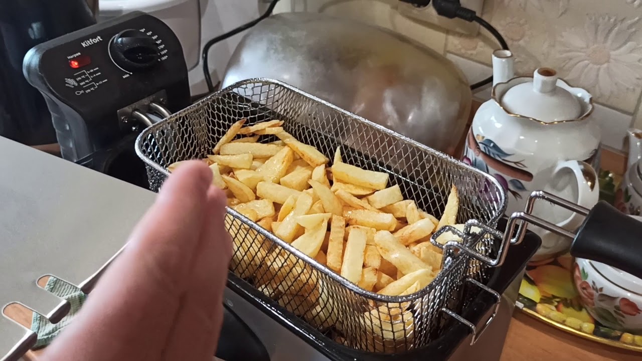 Картофель во фритюрнице в домашних условиях