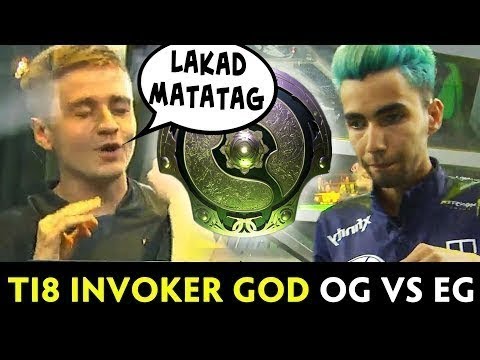 ШОУ ИНВОКЕРА на TI8 — EG vs OG Lakad Matatag